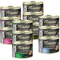 Miamor Fijne Filets Naturelle Mixtray - 12x156g
