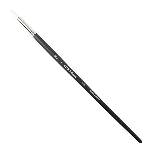 Winsor & Newton Azanta Round Brush - Long Handle - Size 6
