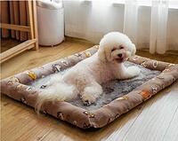 SYQY Four Seasons Hondenbed Slaapmat Thicken Pet Cushion Soft-Koffie hond_XL 80x65cm