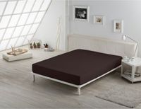 Alexandra House Living Verstelbaar onderlaken Bruin Chocolade 90 x 200 cm