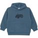 s.Oliver Oversized hoodie met omkeerbare print en kangoeroezak - polar interieur kind