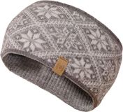 Ivanhoe of Sweden Freya gebreide hoofdband van wol - Grijs - One Size