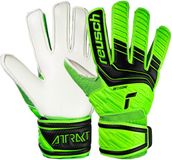 Reusch Attrakt Solid Junior Keepershandschoenen - Groen/Zwart - Maat 5