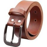 COLOGNEBELT Ledergürtel OM434-SL-Hellbraun MADE IN GERMANY, Hellbraun Kürzbar, 100 % Echtleder, Unisex