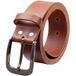 COLOGNEBELT Ledergürtel OM434-SL-Hellbraun MADE IN GERMANY, Hellbraun Kürzbar, 100 % Echtleder, Unisex