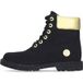 Timberland Zwarte hoge laars met Heritage Boot Cupsole van 15 cm voor dames