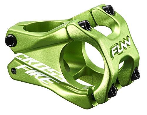 Funn Crossfire Mountainbike Stuurpen met 31,8 mm klemdiameter – Aluminium stuurpen voor mountainbike en BMX - Lengte 35 mm stuurpen (Groen)