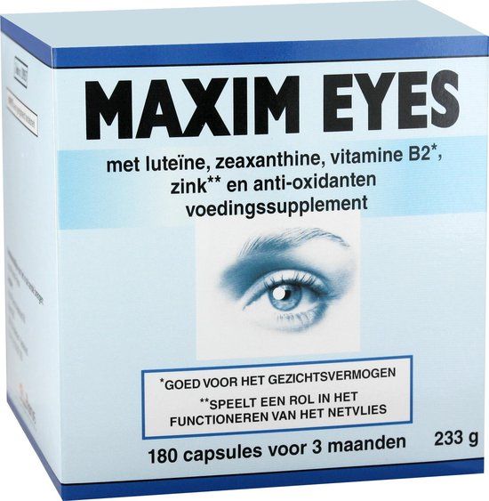 Horus Pharma Sanmed Maxim Eyes 180 capsules