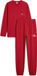 Calvin Klein Pyjama long 'HOLIDAY' écru / rouge sang / blanc