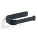 Gedy Outline Toiletrolhouder Zwart
