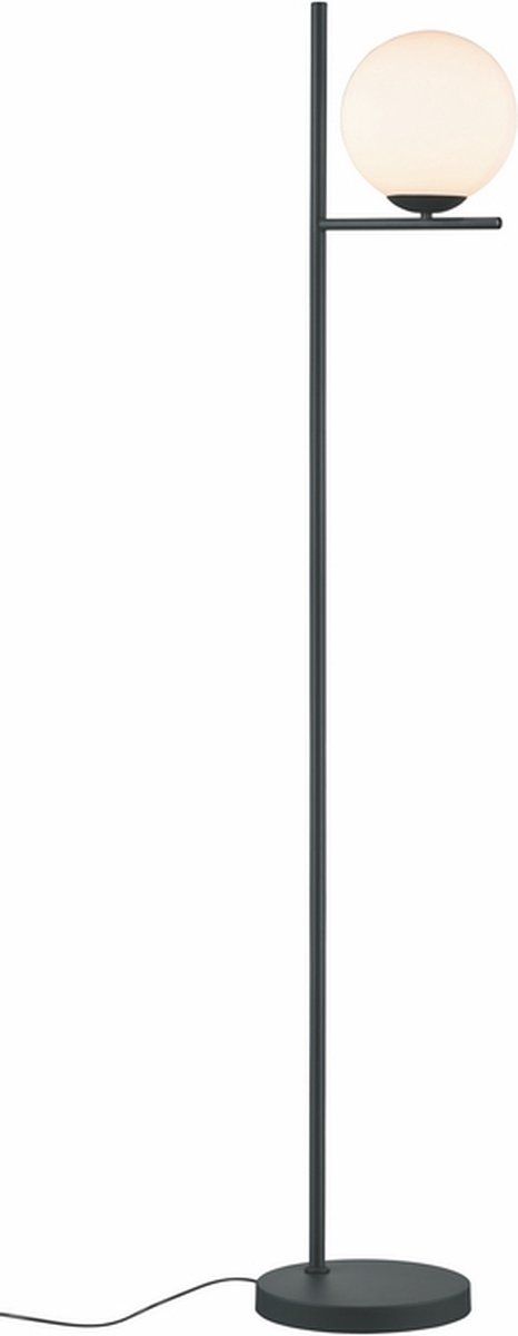 TRIO LEUCHTEN Vloerlamp Pure - Zwart | E14 | Metaal
