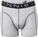 Vinnie-G Boxershorts 2-pack Grey Melange Stitches - Maat M