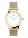 Timex Transcend Kwarts Analoog Horloge Gouden Toon Case: 100% Low Lead Brass | Armband: 100% Stainless Steel 31 TW2U86800AJ