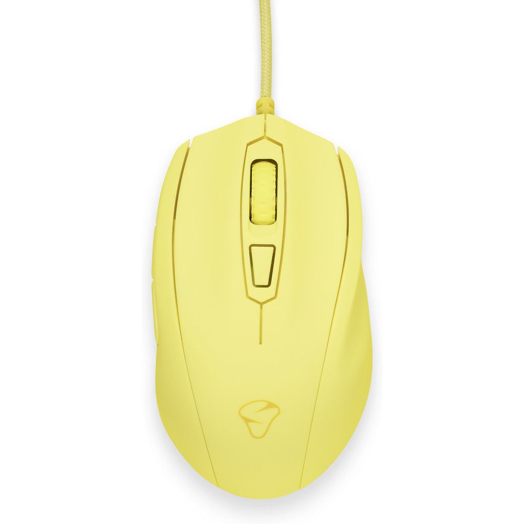 Mionix Castor French Fries Gaming Muis Geel - 7350041900511