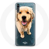 Maniacase Etui voor Huawei P20 Golden retriever Puppy