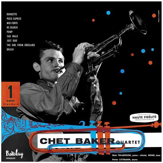 Chet Baker Quartet - Chet Baker In Paris Vol. 1 (LP) (Limited Edition) - 180g - Stereo