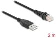 Delock RJ50 to USB 2.0 Type-A Barcode Scanner Cable 2 m