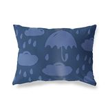 BonaMaison Blauw Decoratieve Kussensloop, Kussenhoezen Bank, Decoratieve Kussenhoesjes, Kussensloop; Sofa, Slaapkamer, Kantoor, Auto 35x50 Cm - Ontworpen en vervaardigd in Turkije