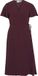 VILA VILOVIE ROBE MIDI ENVELOPPANTE MANCHES COURTES - NOOS Robe Femme - Fig - Taille 40