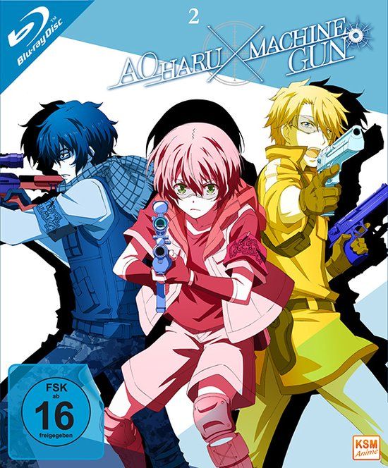 PLAION PICTURES Aoharu X Machinegun / Blu-ray / 2024