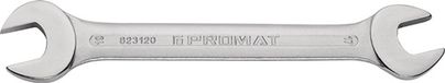 Promat/Tecwerk Dubbele steeksleutel | 19 x 22 mm lengte 235 mm | verchroomd - 4000823124