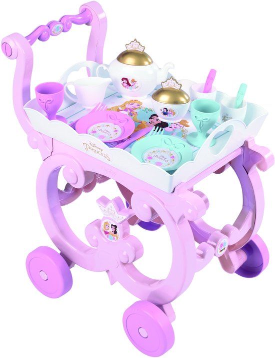 Smoby Disney Prinses Kar Roze - Babypop - 36 maanden - 6 jaar