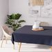 Soleil d'Ocre Alix Tafelkleed, Polyester, Blauw, 140 x 140 cm