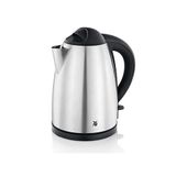 WMF Bueno Waterkoker, 1,7 L, 2400 W, Snoerloos, Verlichte Waterpeilindicator, Kalkwaterfilter, Zilver