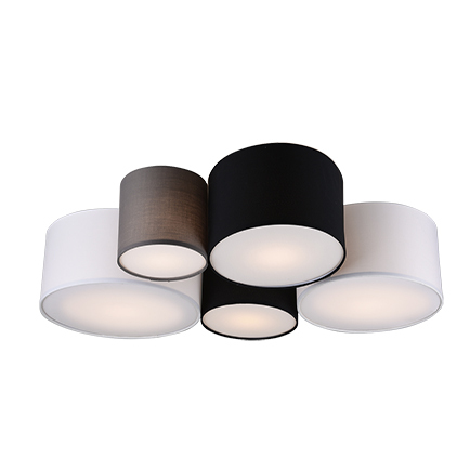 TRIO LEUCHTEN Design plafonniÃ¨re multicolor 5-lichts - Sectos