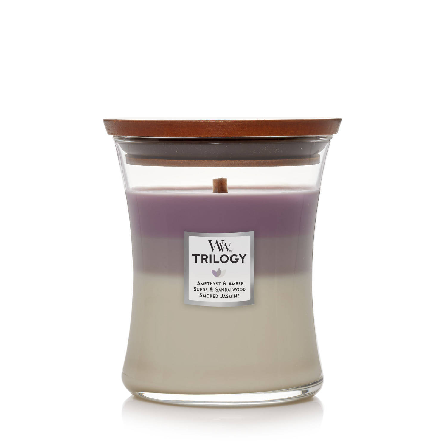 Woodwick Trilogy Hourglass Medium - Amethyst Sky