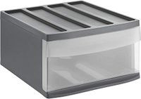 Rotho SYSTEMIX Design Ladekast 34x39.5x20.3 cm Antraciet