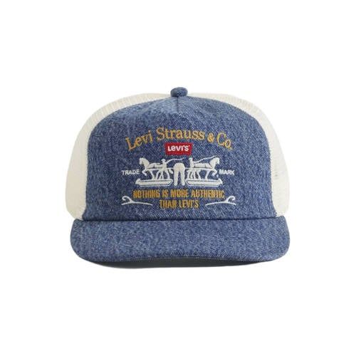 Levi's denim pet Saddleman Trucker blauw