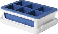 OXO Good Grips Grote siliconen ijsblokjestray met deksel