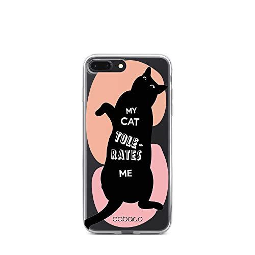 Babaco ERT GROUP mobiele telefoonhoesje voor iPhone 7 PLUS/ 8 PLUS - Babaco Cats 003