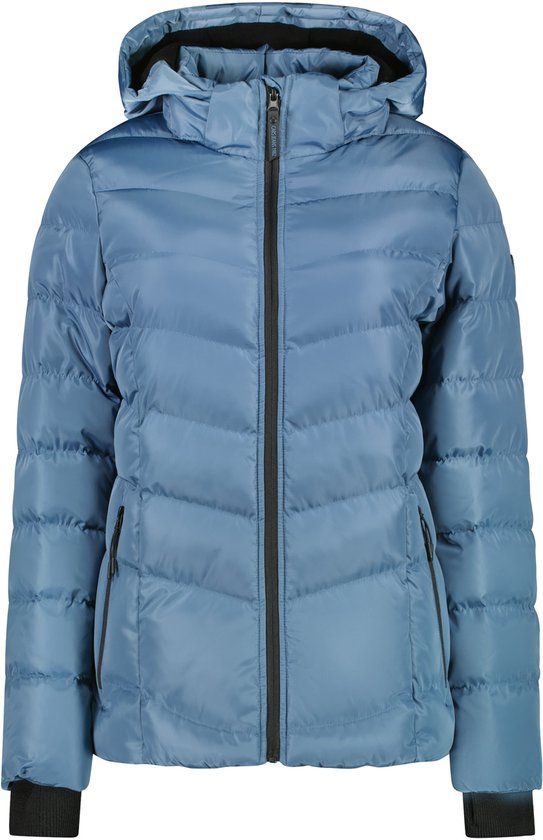 Cars Jeans CASSY Polyester Grey Blue Jacket - Women's Size S - Winter Collection 2025