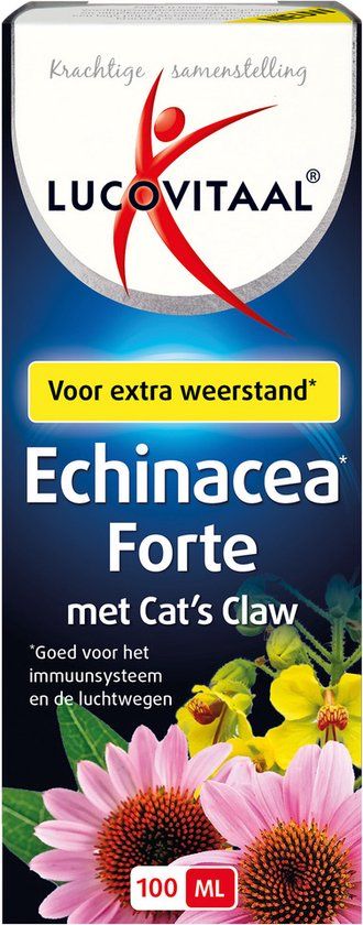Lucovitaal Echinacea Cat's Claw Weerstand Druppels - 100ml