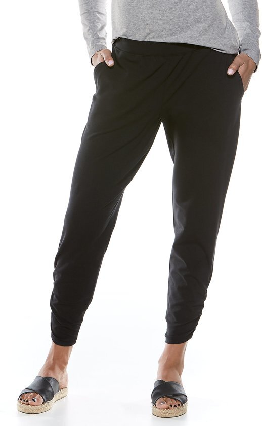 Coolibar - UV-broek voor dames - zwart