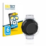 BROTECT - Screenprotector voor Garmin Forerunner 265 (46 mm) - Folie Beschermfolie transparant 6 Stuks