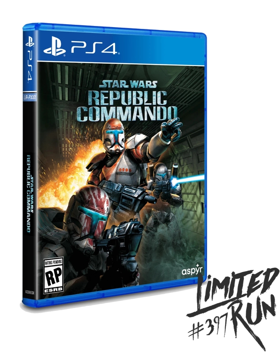 Limited Run Star Wars Republic Commando Games) PlayStation 4