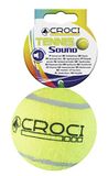 Croci C6098895 tennisbal met geluid voor honden