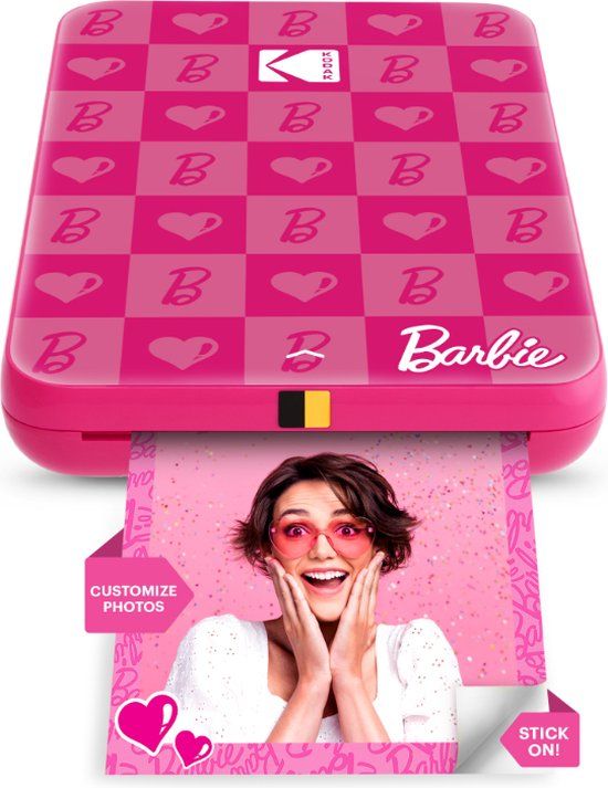 Kodak - Step Printer Slim Barbie Printer - Iconic Style