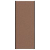 vidaXL Deurmat Bruin en Zwart 120 x 300 cm 100% Polyamide