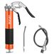 VEVOR Vetpistool, 8000 PSI hoge druk, zware pistoolgreep, vetpistoolkit met 14 oz-capaciteit, inclusief 45 cm flexibele slang, 1 verlengbuis en 1 scherp type mondstuk voor auto, marine