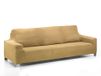 Martina Home Super elastische bankovertrek, meerkleurig, aanpasbaar, Daytona, mosterd, 4-zits
