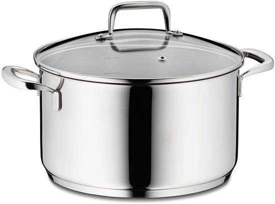 Kela Kookpan RVS 5,5 L - Zilver