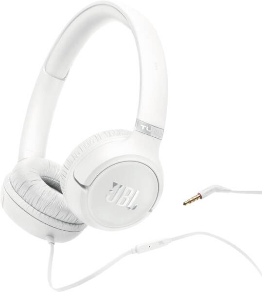 JBL Tune 530 Headset Bedraad Hoofdband Muziek/Voor elke dag Wit