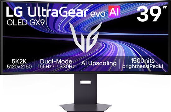 LG UltraGear evo 39GX950B - 5K2K Tandem OLED Gaming Monitor - Dual Mode - USB-C 90W - 39 inch