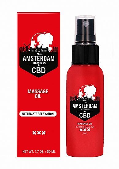 PharmQuests Original CBD Massage Oil - 50 ml - 8714273929778