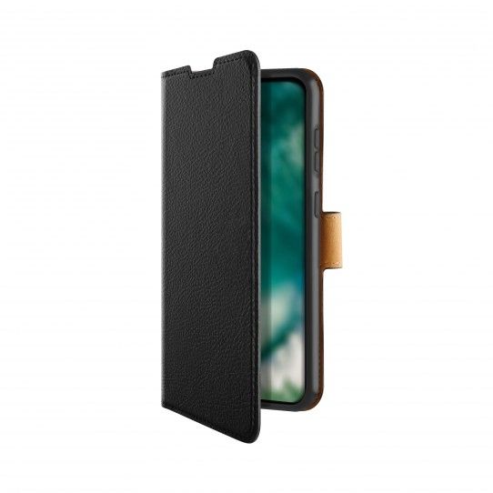 Xqisit Slim Wallet Case for Xiaomi 12 - Black - 6.6" - TPU