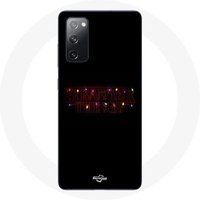 Maniacase Hoesje voor Samsung Galaxy S20 FE Stranger Things Logo Poster Vrolijk Kerstfeest